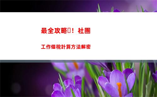 輕松理解個稅計算，讓你少納多得！